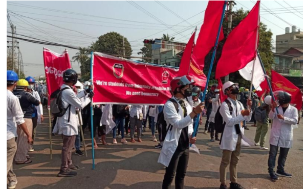 传中国要军政府保护油气管道 惹怒缅甸示威者