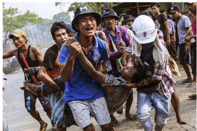 中国工厂包围战？缅甸“血腥星期天”再现