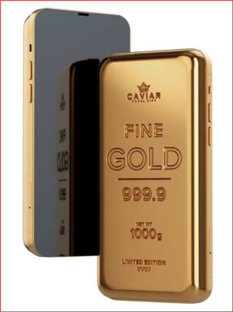 1公斤黄金打造iPhone12百万起步 谁买得起？
