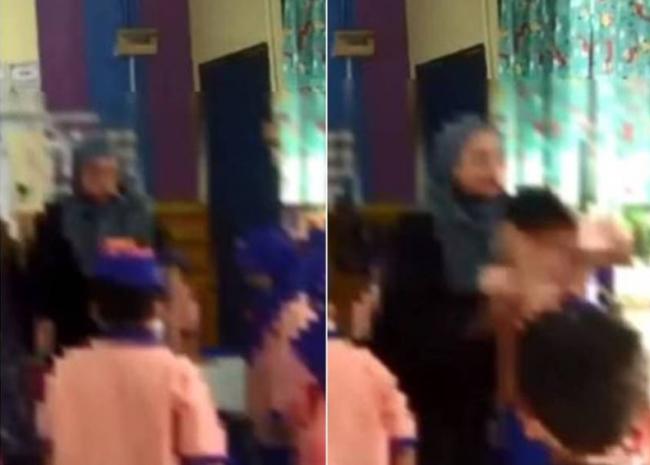 幼稚园教师重摔孩童 录到恶行的教师却遭停职