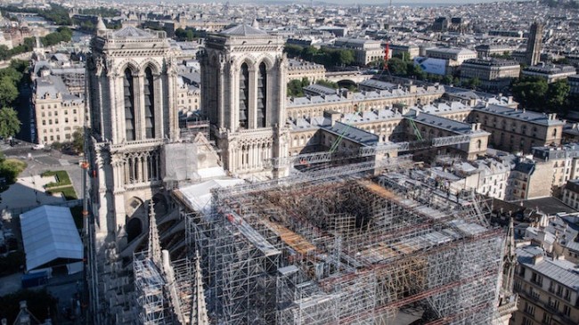 巴黎圣母院大火两周年 修复目标能否实现