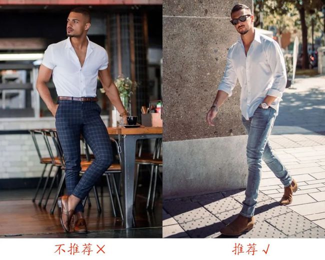 男人用衬衫搭配牛仔裤 这3种方式不要碰