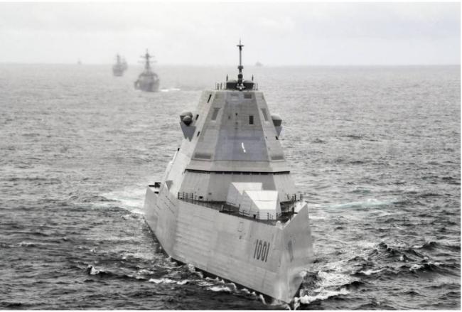 反制！美军高科技演习曝“如何与中国军舰作战”
