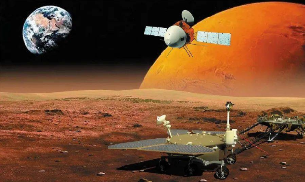 中国“天问一号”登陆火星创历史