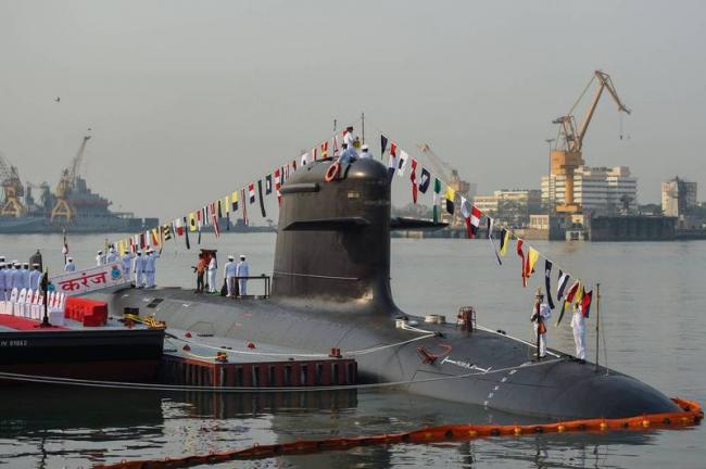 因应中国扩张 印度新造6艘潜舰