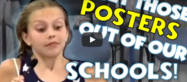 反对学校贴"黑命贵"海报 9岁白人女孩网络爆红