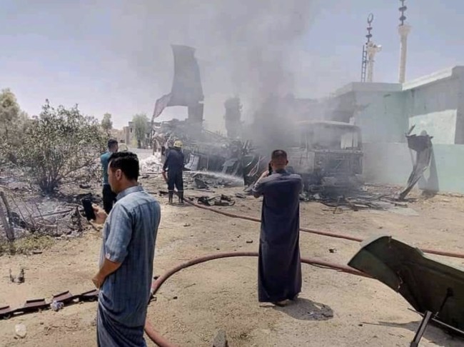 伊拉克国际联军基地遭袭击 美军证实2人受伤