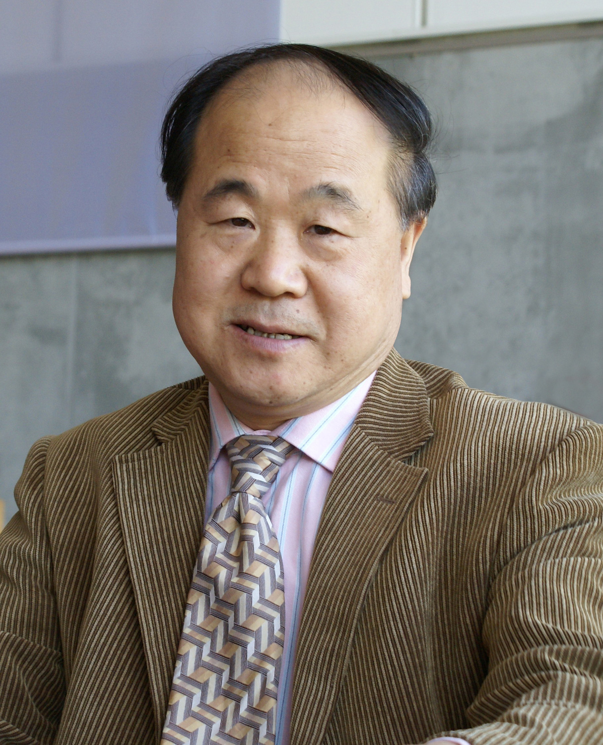諾貝爾獎得主中國作家莫言。 圖：翻攝自維基百科