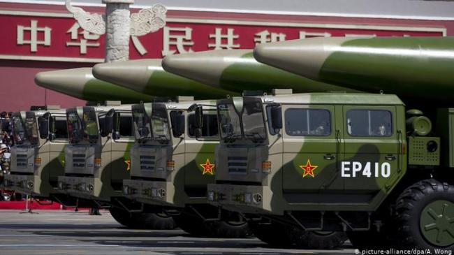 美国智库：中国在新疆新建110座核导弹发射井