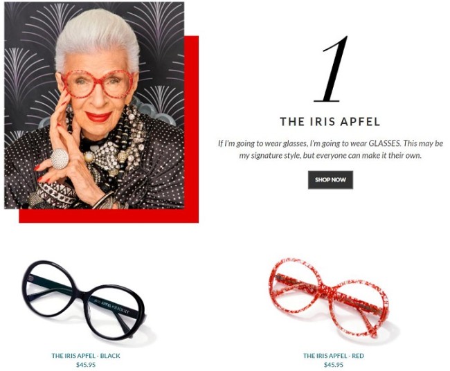 The Iris Apfel 同名款眼镜