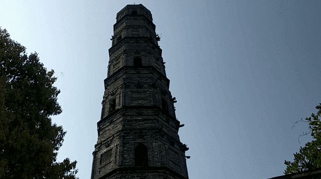 上海最古老的塔距今有1300多年 游客只能远观