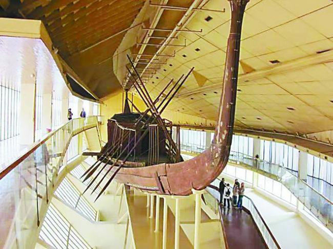 埃及的太阳船 超过4500岁