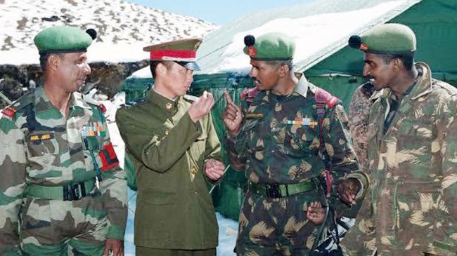 印中两军指挥官会面 商讨撤出摩擦地区的步骤