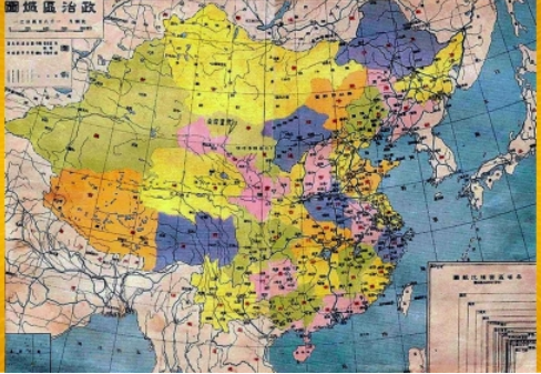 一幅中国地图 隐藏着这些秘密