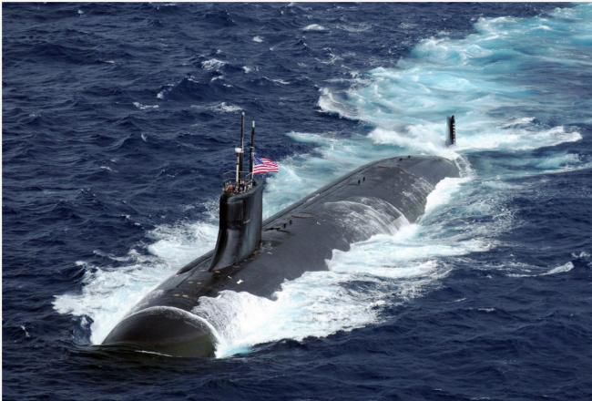 美军核潜艇南海“拼刺刀” 无硝烟战争已经打响