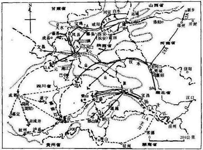 侵华日军曾三次计划由陕攻川，为何都没实施？