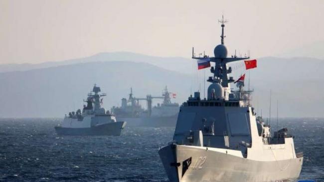 中俄军舰首次同时穿越日本津轻海峡 引密切关注