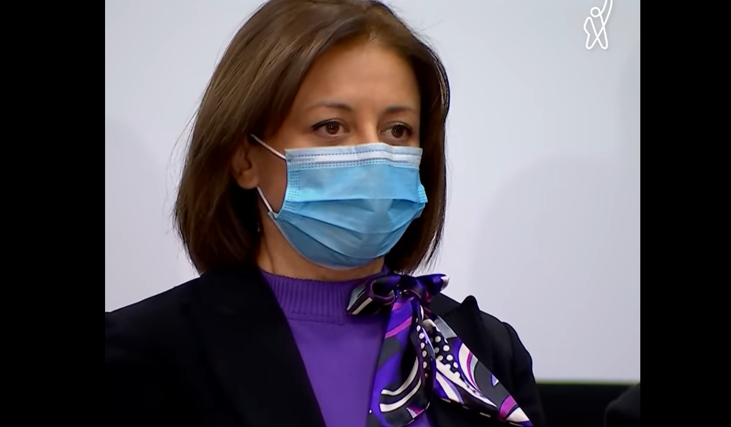 格鲁吉亚卫生部长：我们基因和性格特别，防疫措施没必要那么严。视频截图