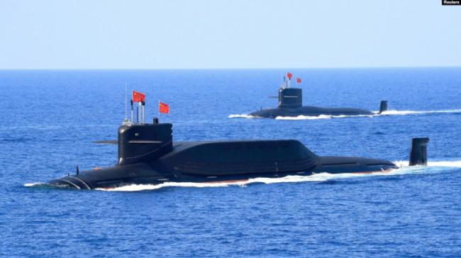 中国核潜艇上浮穿越台海，凸显海上意外冲突风险