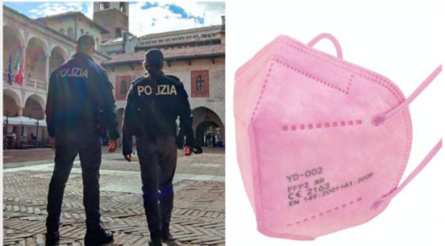 意大利警察拒戴政府口罩：颜色影响形象…