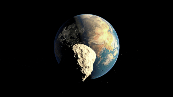 2023年7月4日：一颗小行星将撞击地球？