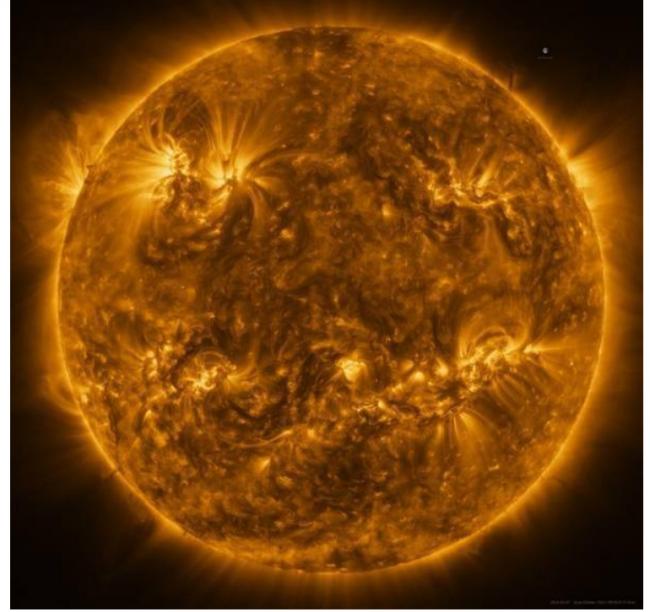 迄今最高分辨率太阳照片公布 表面旋涡清晰可见