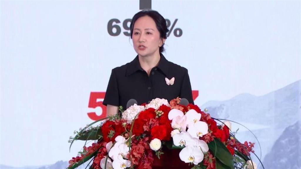 華為公司輪值董事長孟晚舟 3 月 28 日表示，華為已經穿過「黑障區」，未來將持續加大在人才和研發兩個領域的投入力度。   圖 : 翻攝自鳳凰網（資料照）