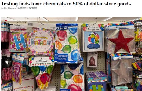 加拿大华人钟爱商店出事了 半数产品含有毒化学物