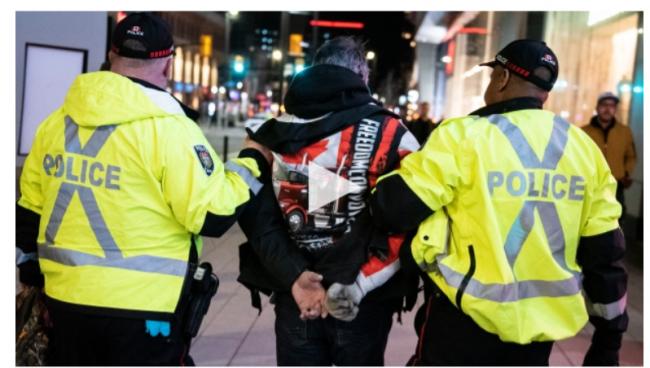 加国首都渥太华新一轮抗议提前开始 多人被捕