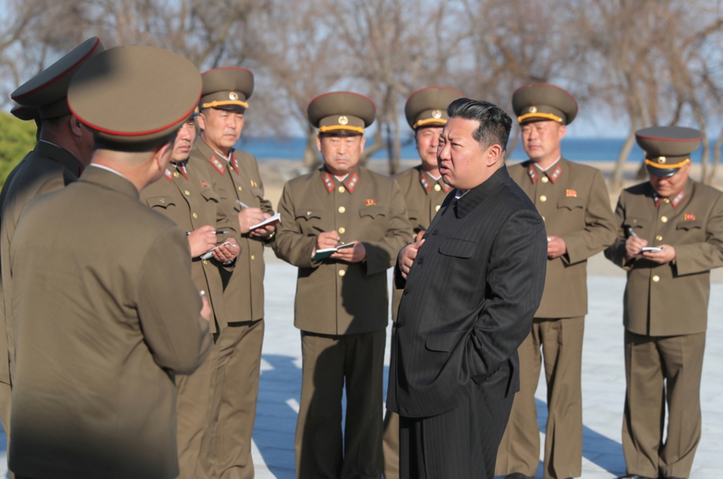 北韓領導人金正恩。   圖 : 翻攝自twitter.com/nknewsorg