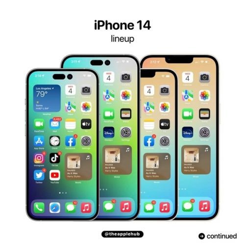 ƻ iPhone 14 ϵСȫҸȾͼ