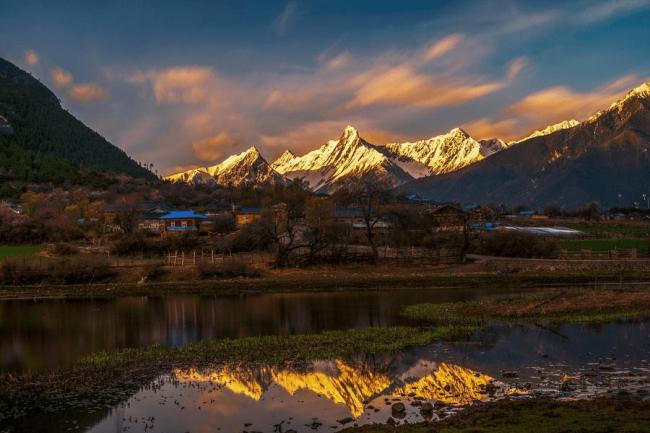 西藏纯净的“圣地” 有水天一色的美景