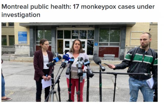 注意防范！加拿大惊现17例罕见猴痘疑似病例