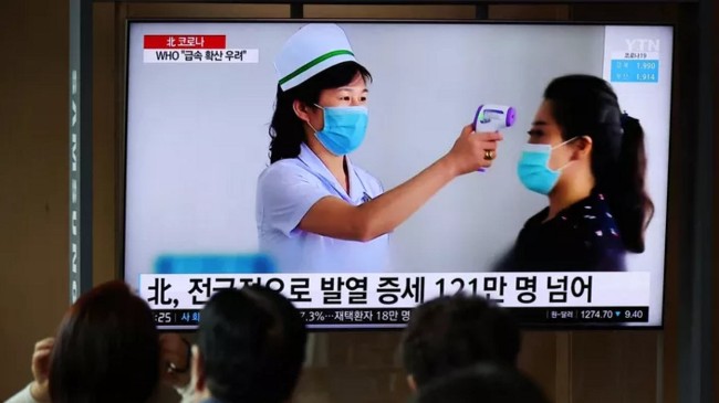 朝鲜称100万“发烧”者康复 世卫组织深表担忧