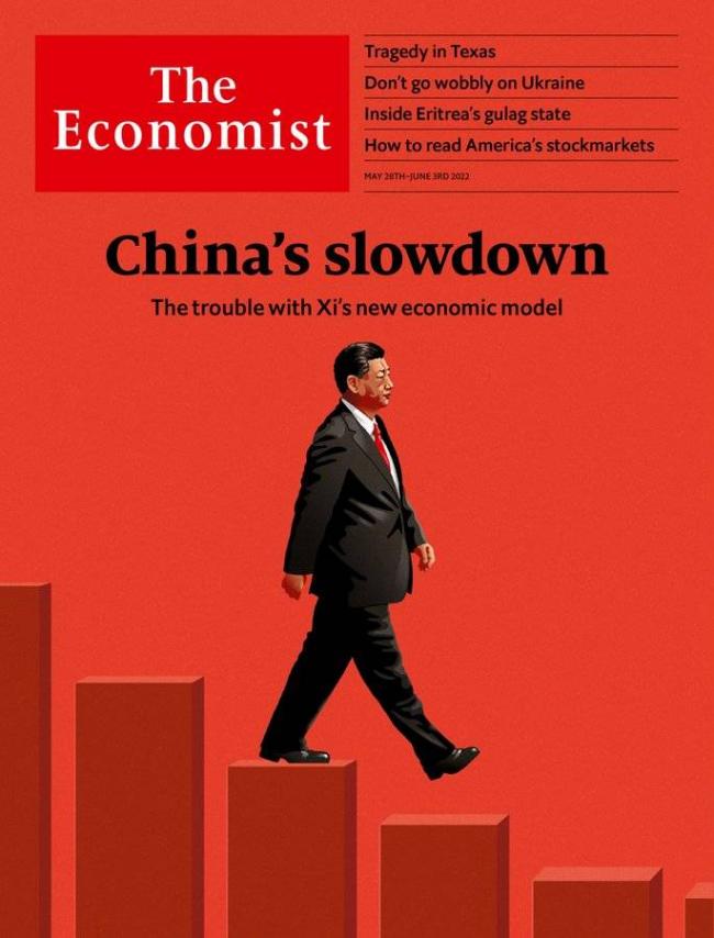 中国经济“冥”灯！经济学人1梗图嘲讽习近平