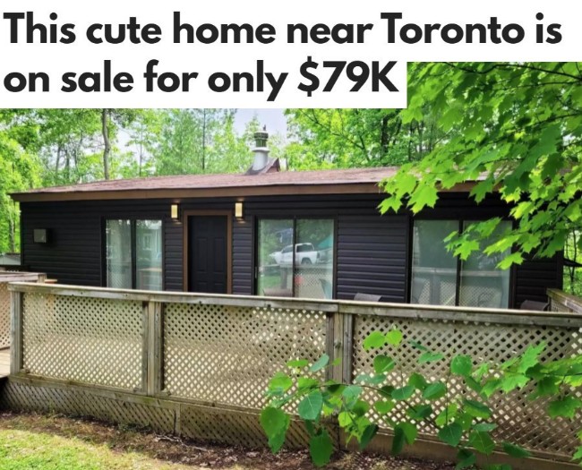 多伦多附近的这座小房子：售价不到8万