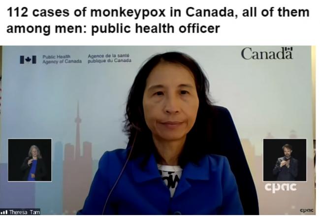 加国惊现小型超级传播：112例猴痘！均为男性