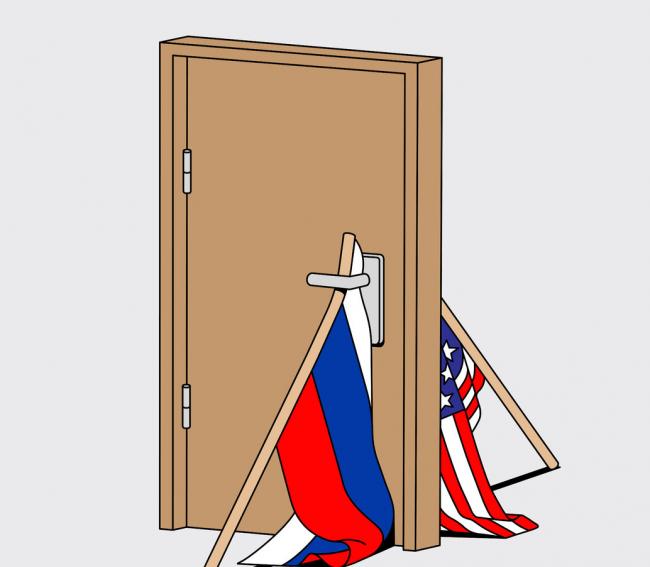 当俄罗斯和美国之间的大门被猛地关上