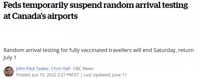 突发！加国取消出境、境内航班疫苗接种要求