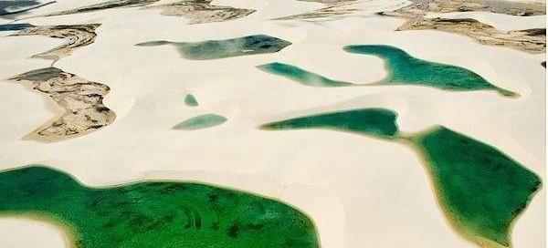 世界上最奇特的沙漠 湖泊遍地鱼虾成群