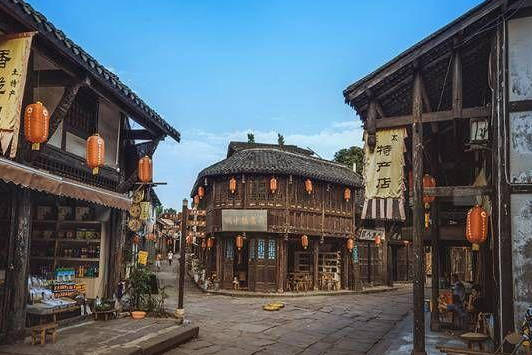 重庆这座汉代古镇 被称为“一脚踏三县”