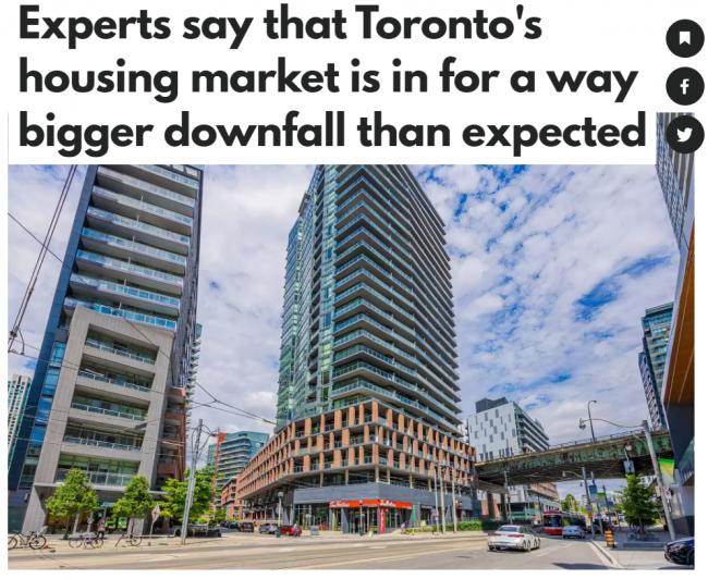 加拿大专家打脸了！房市太惨：跌幅要比预期还大