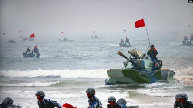 突发！中国宣布在台湾对岸举行实弹军演