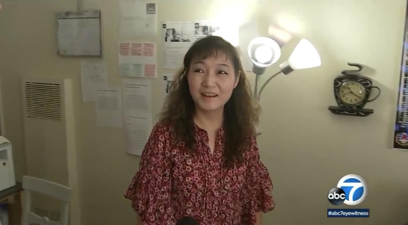 亞凱迪亞華裔鋼琴教師林品心。（ABC）