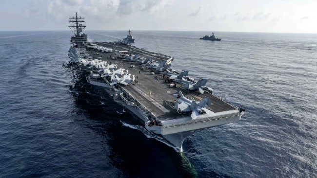 核查：美国“里根号”航母将长期驻留台湾？