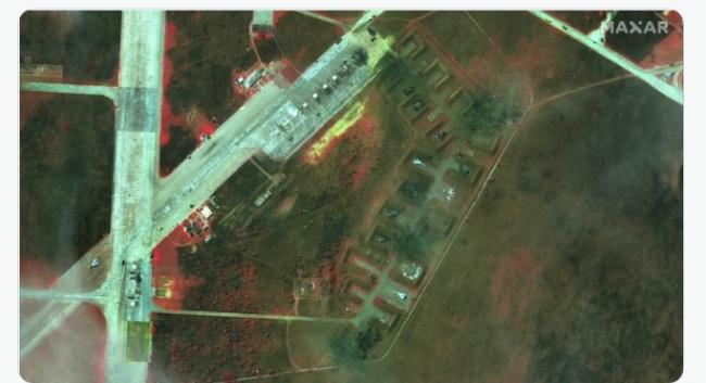 五角大楼证实：乌克兰袭击了克里米亚俄空军基地