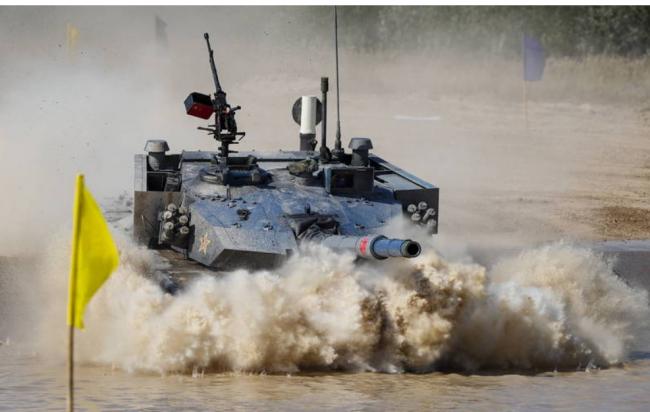 俄国国际军运会状况百出 中国自制战车被俄超车