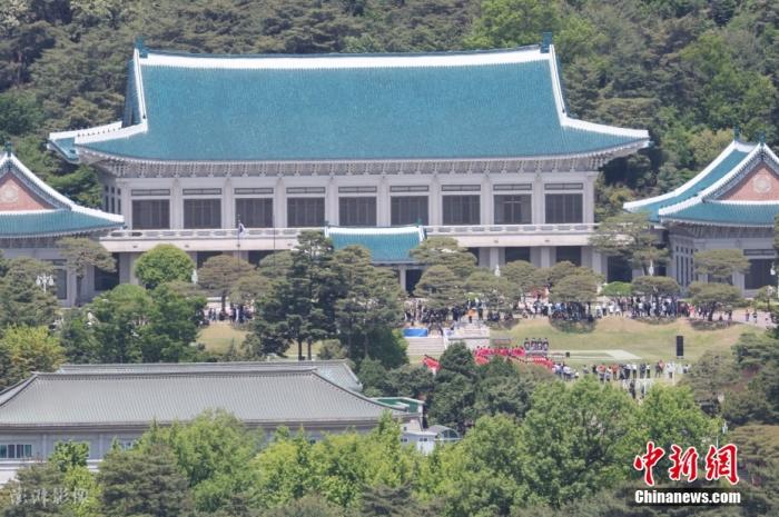 2022年5月10日，韩国青瓦台时隔74年正式面向公众开放。图片来源：ICphoto
