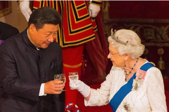 英女王认证：中国国事访问团粗鲁无礼