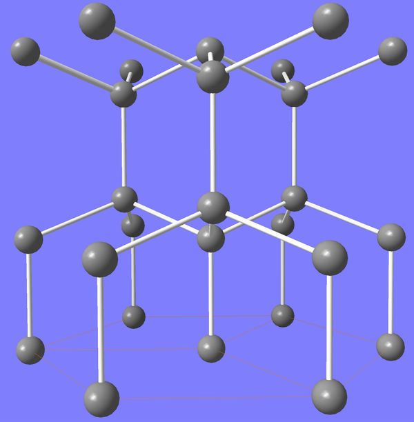 藍絲黛爾石的晶體結構。   圖：翻攝自維基百科（資料照）